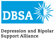 Depression and Bipolar Support Alliance (DBSA) Overland Park logo and link to agency website